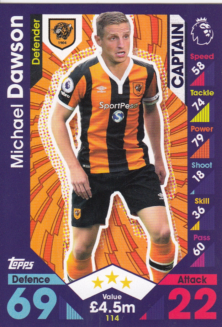 114. MICHAEL DAWSON - HULL CITY