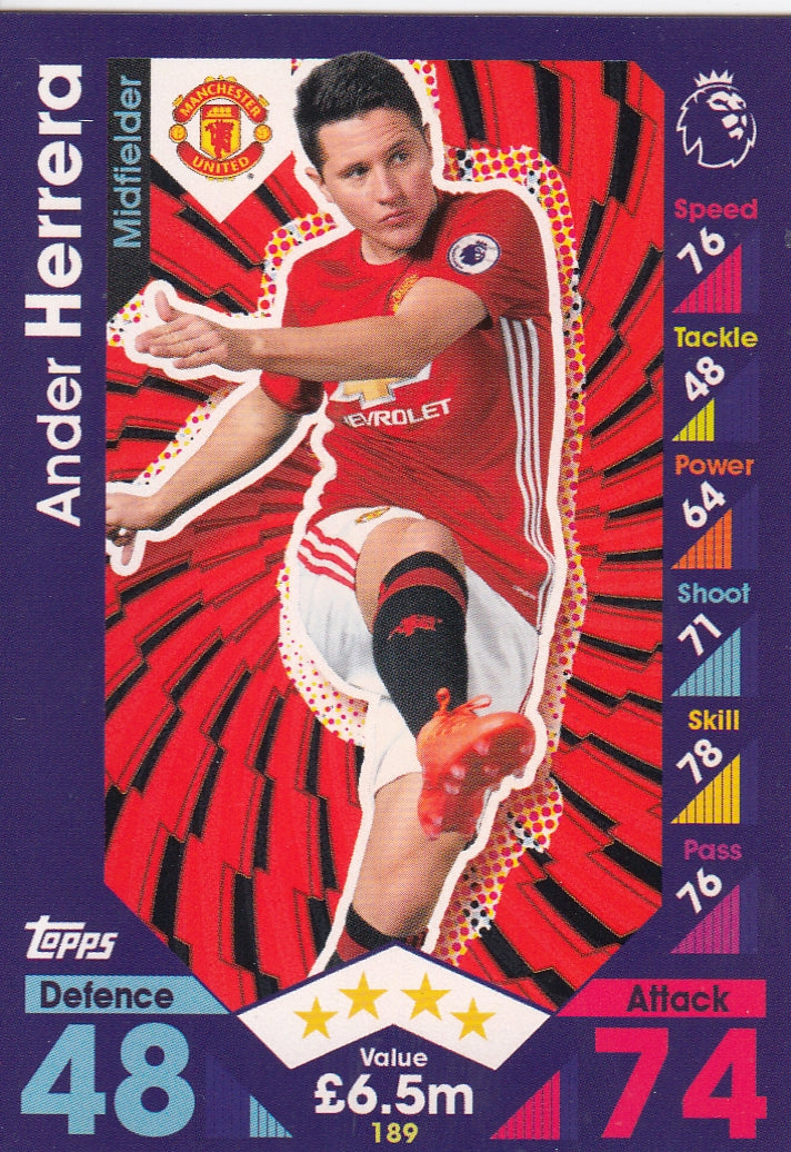 189. ANDER HERRERA- MANCHESTER UNITED