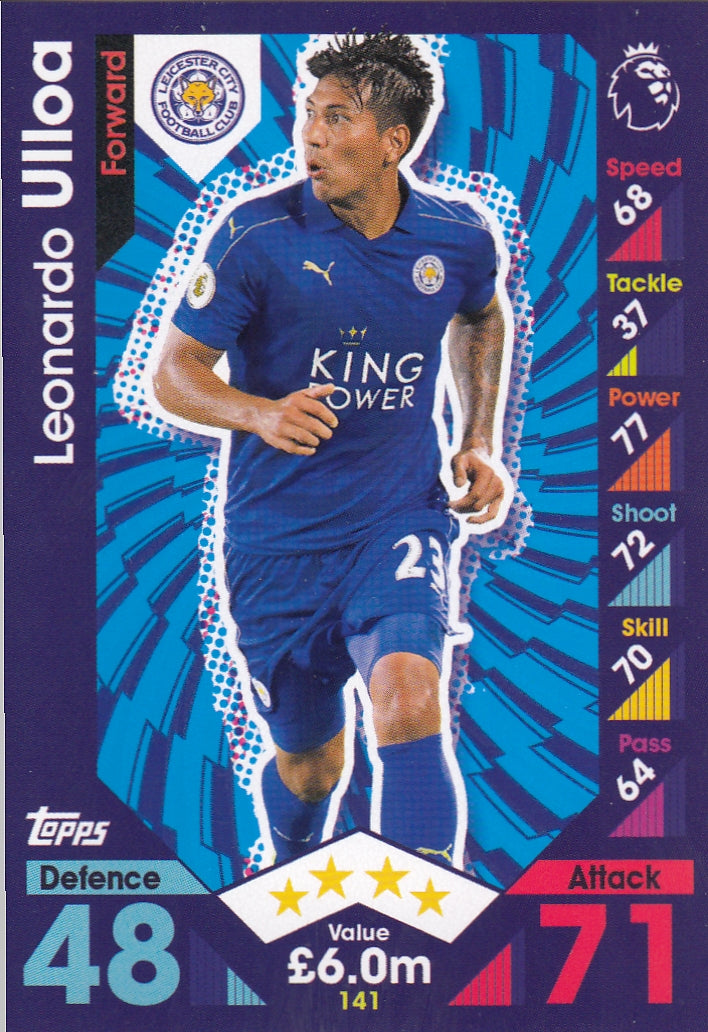 141. LEONARDO ULLOA - LEICESTER CITY