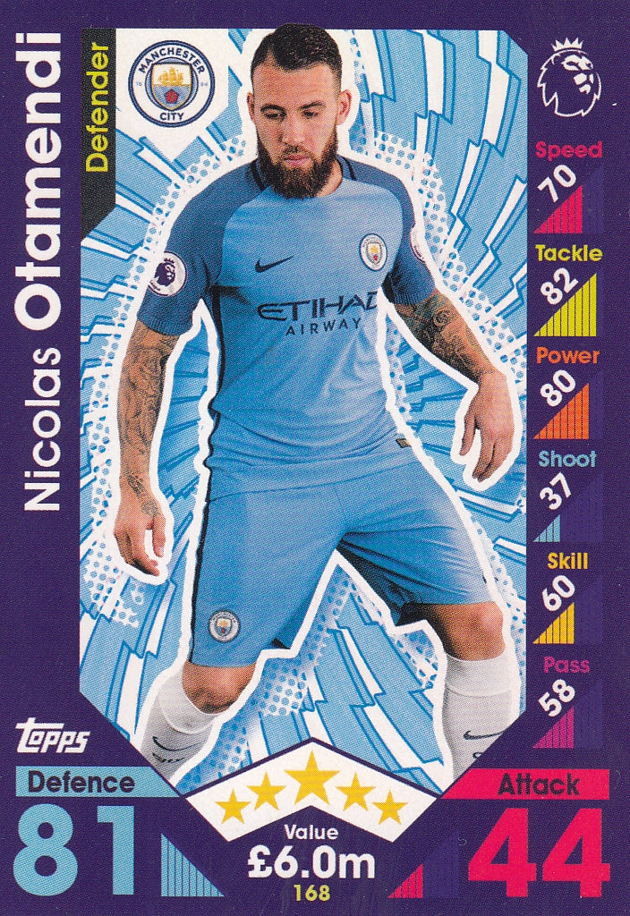 168. NICOLAS OTAMENDI - MANCHESTER CITY