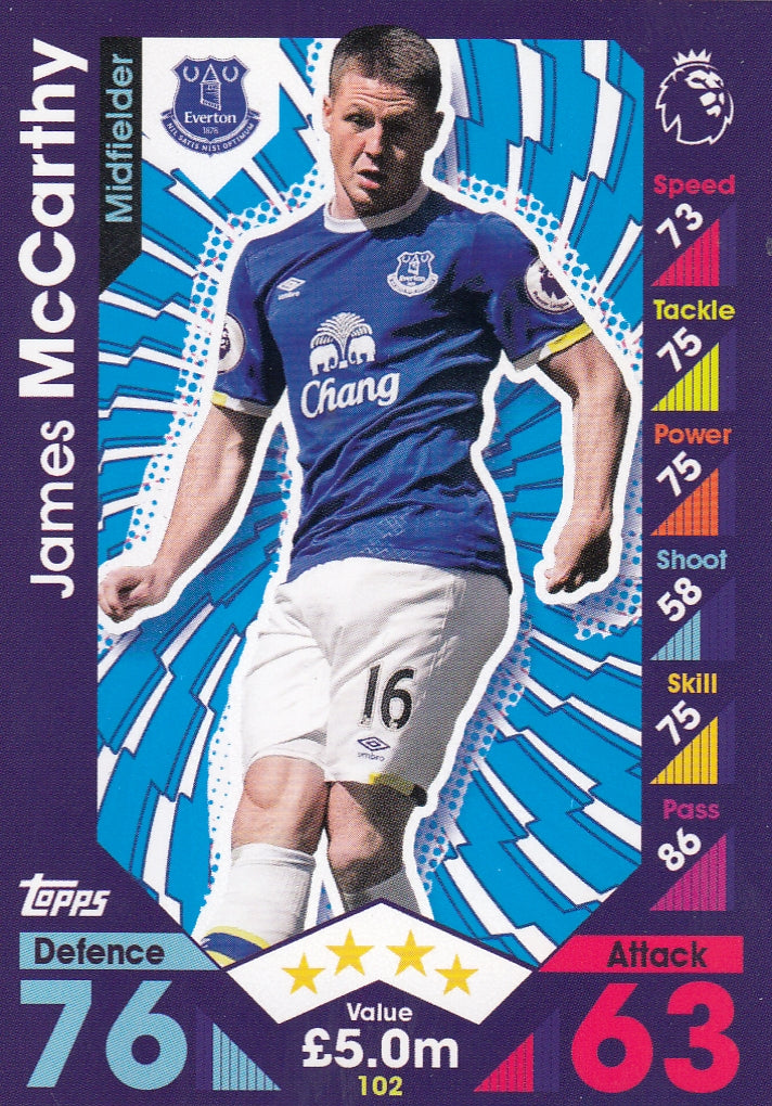 102. JAMES MCCARTHY - EVERTON