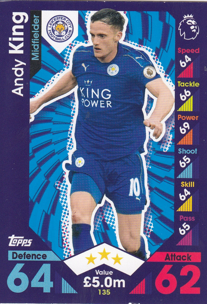 135. ANDY KING - LEICESTER CITY