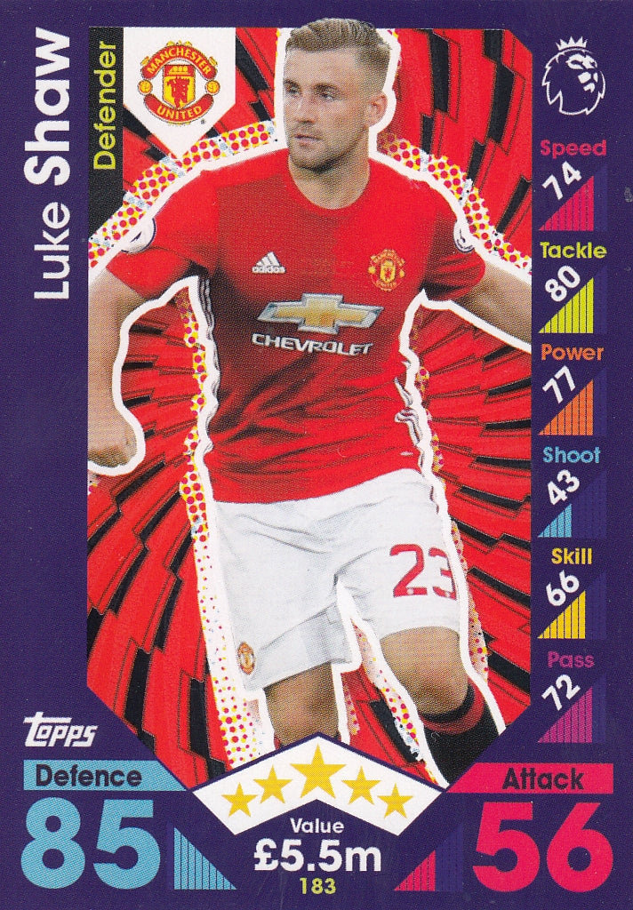 183. LUKE SHAW - MANCHESTER UNITED