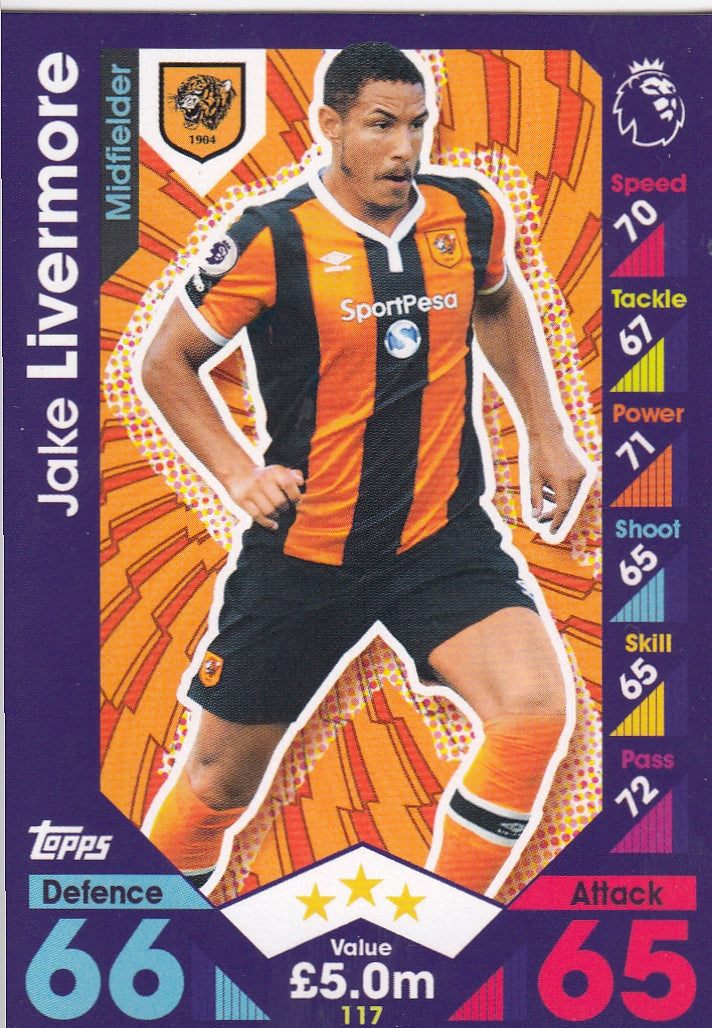 117. JAKE LIVERMORE - HULL CITY