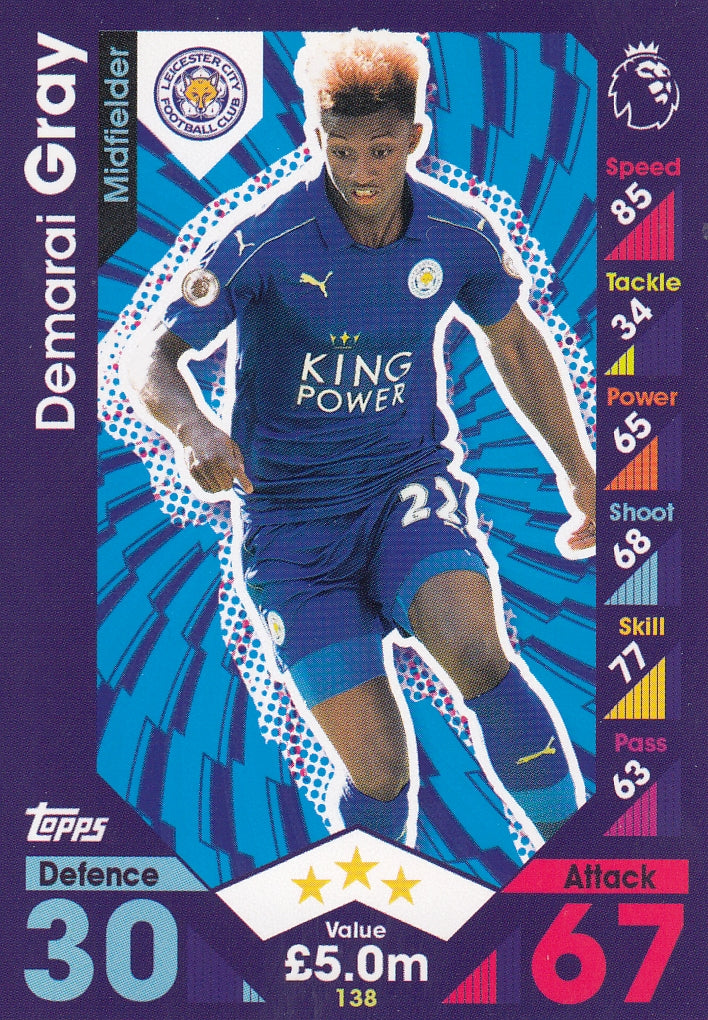 138. DEMARAI GRAY - LEICESTER CITY