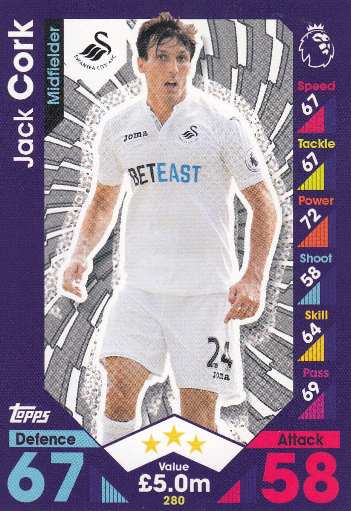 280. JACK CORK - SWANSEA CITY