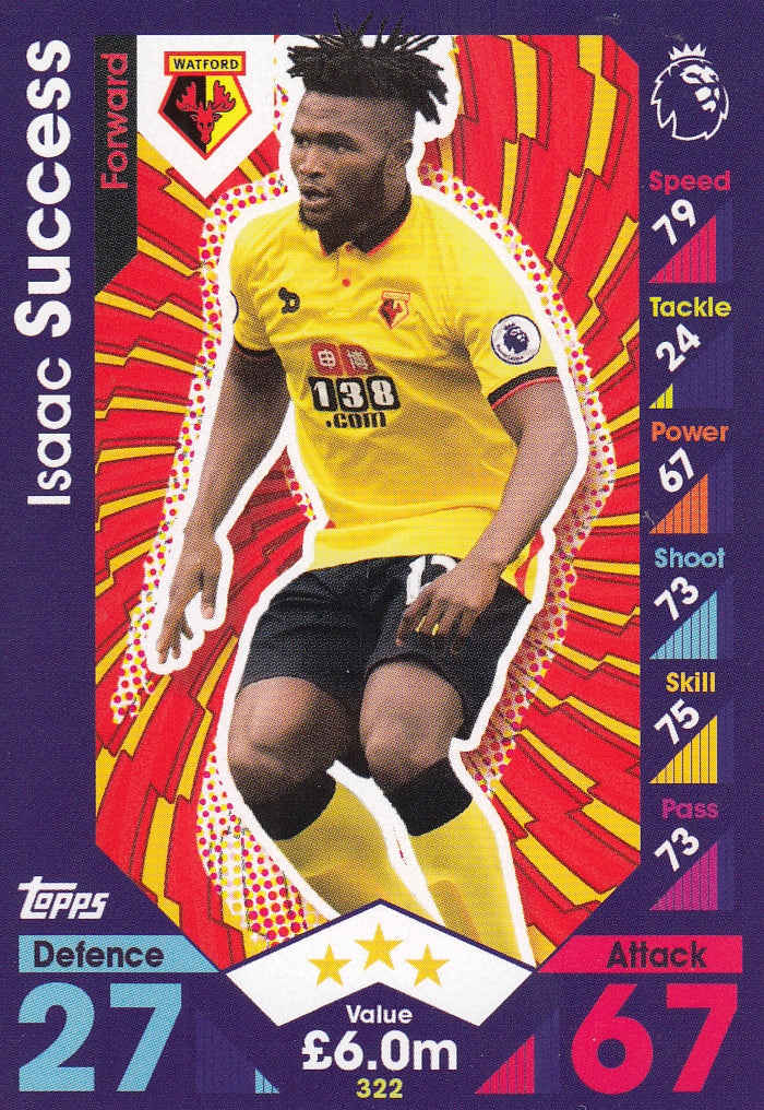 322. ISAAC SUCCESS - WATFORD