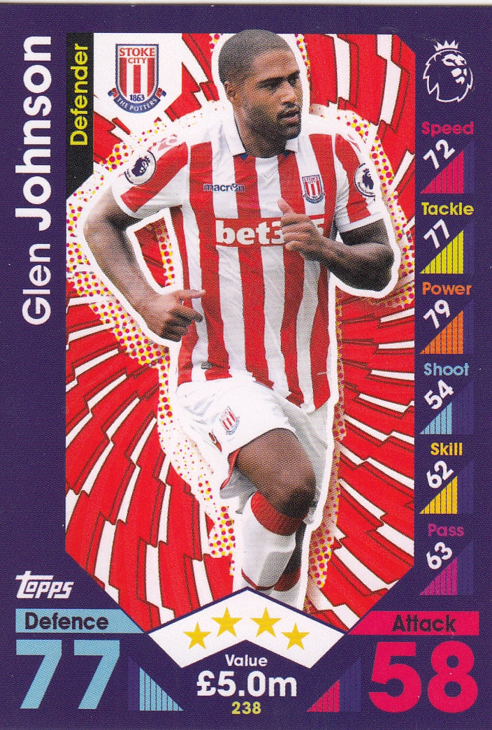 238. GLEN JOHNSON - STOKE CITY