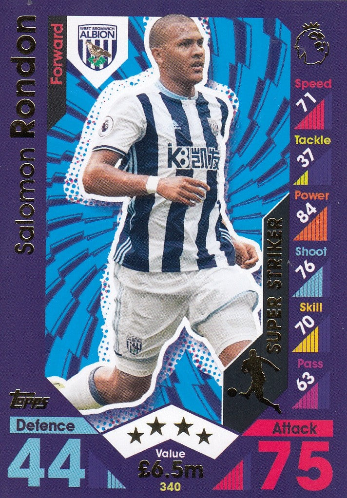 340. SALOMON RONDON - WEST BROMWICH ALBION - SUPER STRIKER