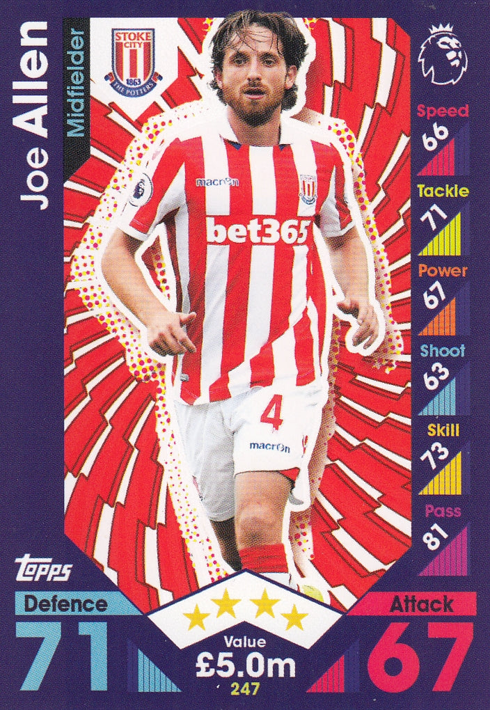 247. JOE ALLEN - STOKE CITY