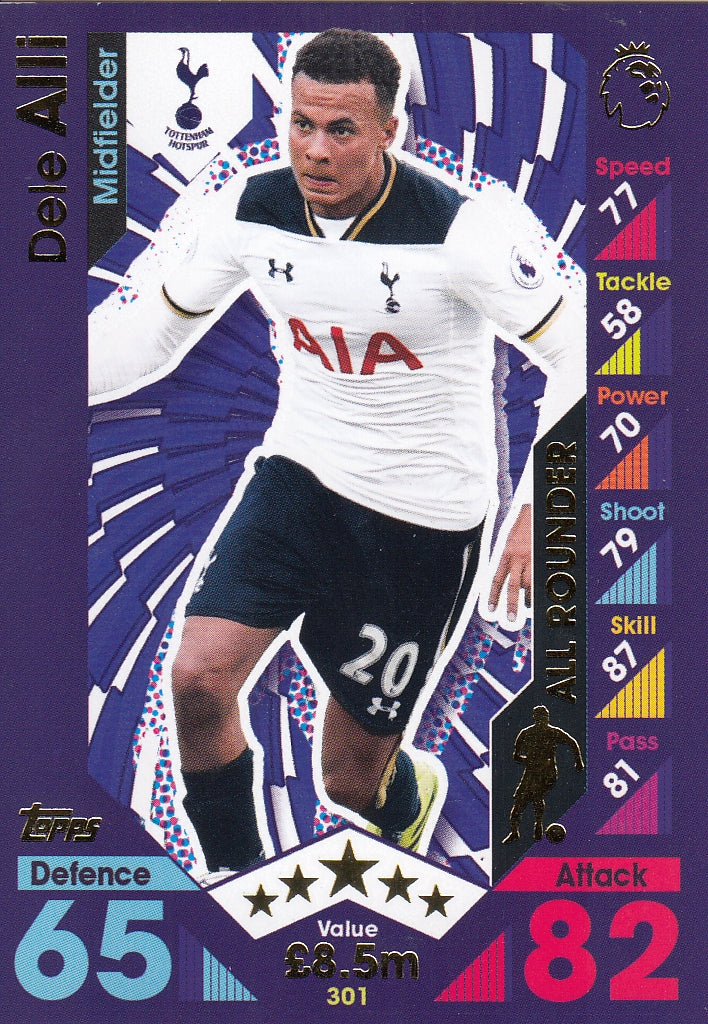 301. DELE ALLI - TOTTENHAM HOTSPUR - ALL ROUNDER