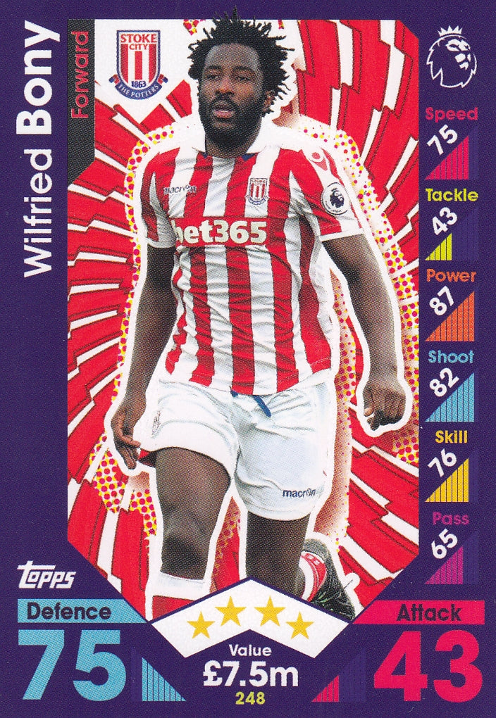 248. WILFRIED BONY - STOKE CITY