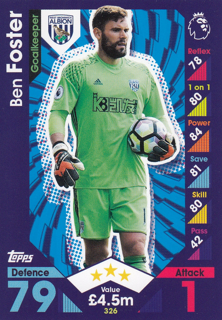 326. BEN FOSTER - WEST BROMWICH ALBION