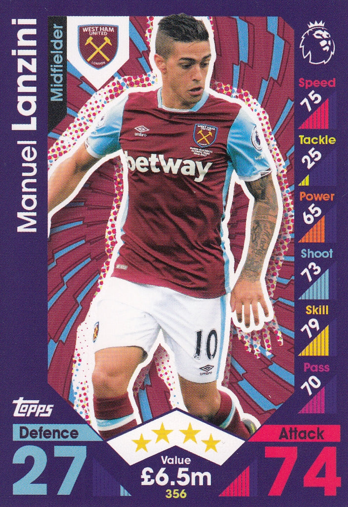 356. MANUEL LANZINI - WEST HAM UNITED