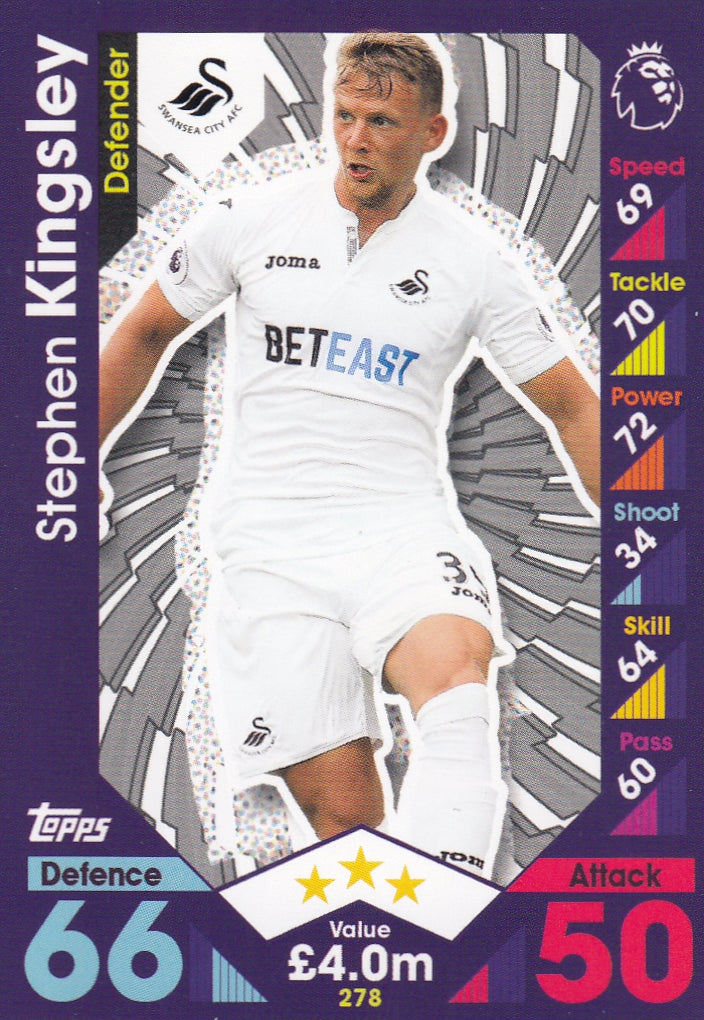 278. STEPHEN KINGSLEY - SWANSEA CITY