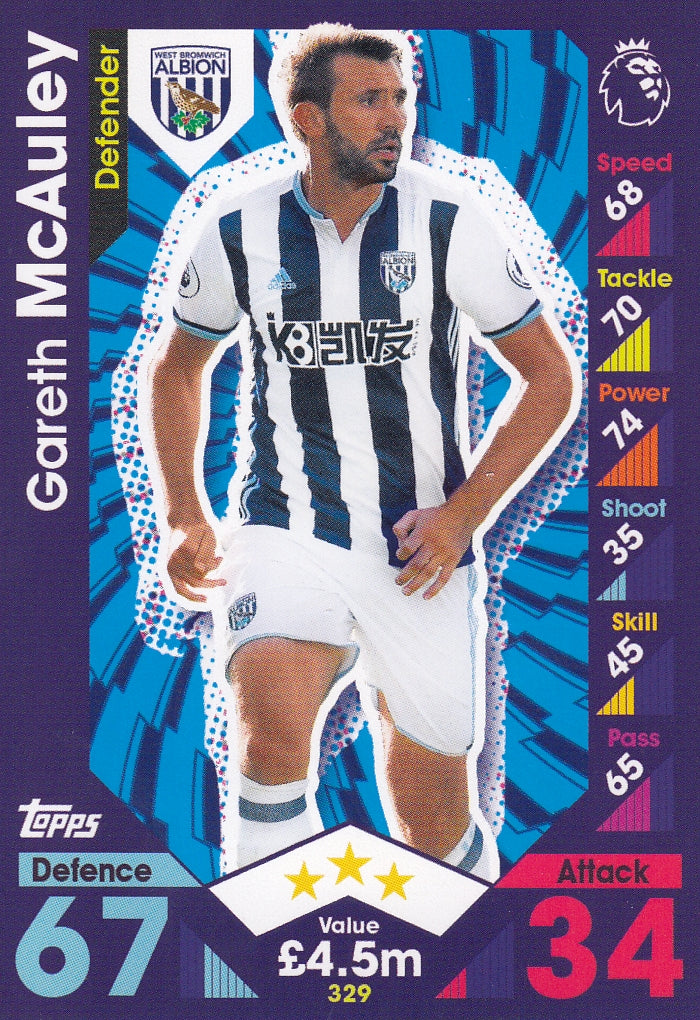 329. GARETH MCAULEY - WEST BROMWICH ALBION