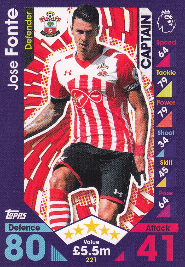 221. JOSE FONTE - SOUTHAMPTON