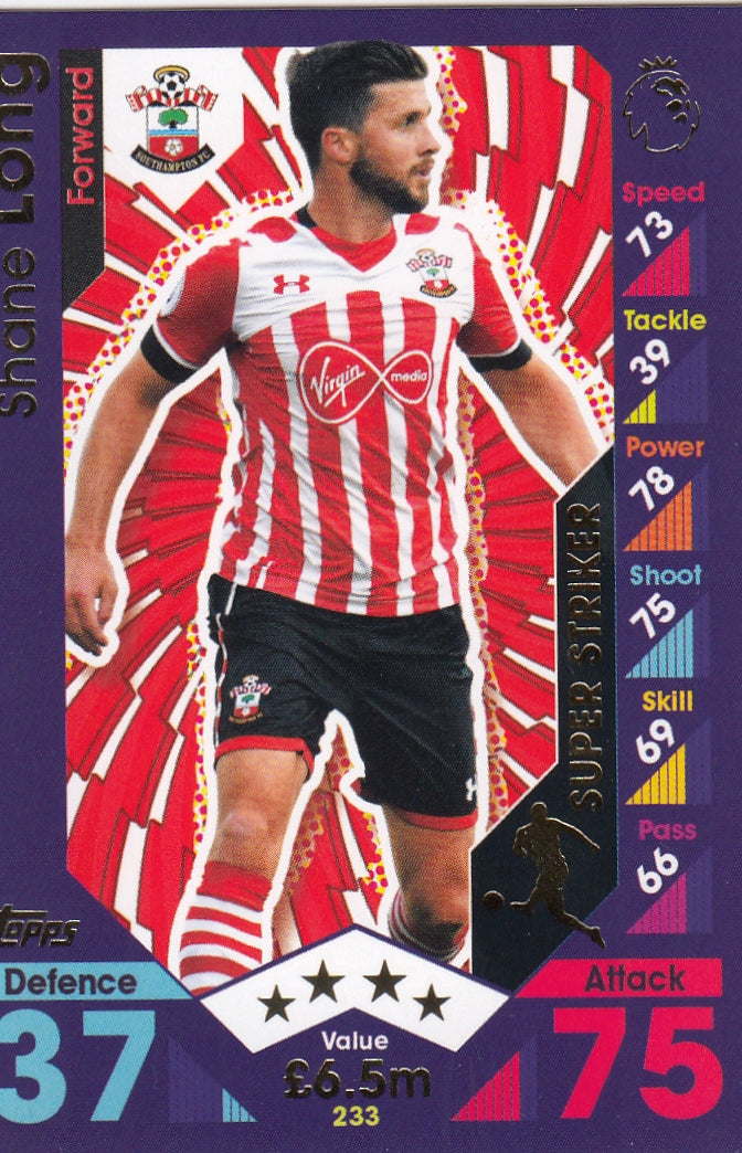 233. SHANE LONG - SOUTHAMPTON - SUPER STRIKER