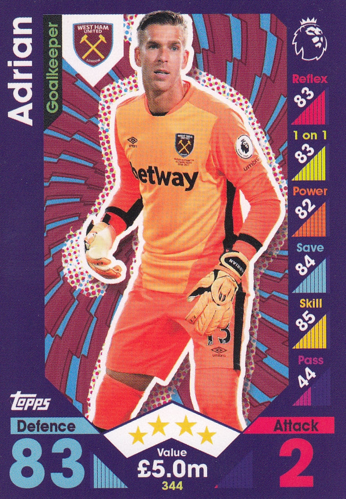 344. ADRIAN - WEST HAM UNITED