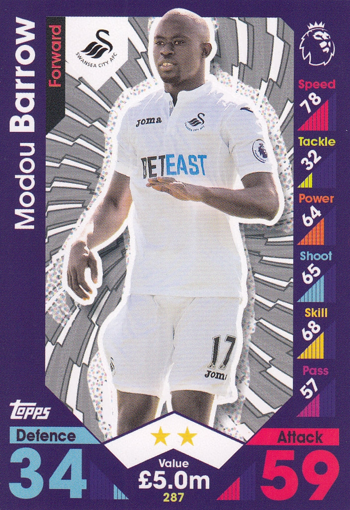 287. MODOU BARROW - SWANSEA CITY