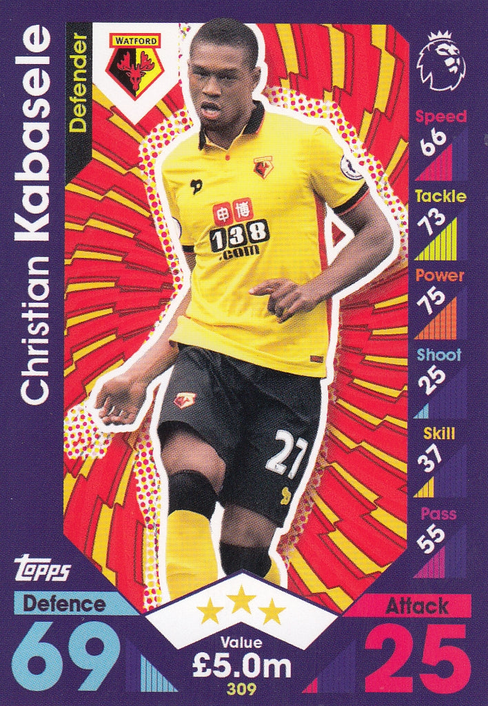 309. CHRISTIAN KABASELE - WATFORD