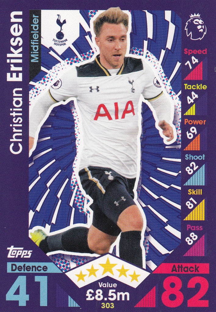 303. CHRISTIAN ERIKSEN - TOTTENHAM HOTSPUR