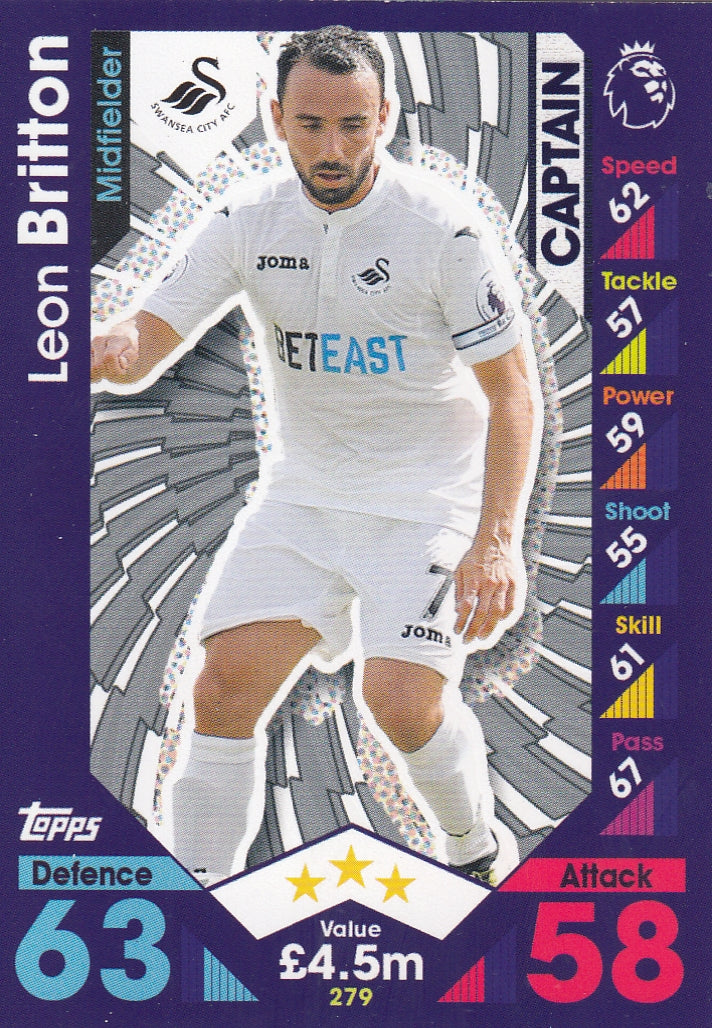 279. LEON BRITTON - SWANSEA CITY