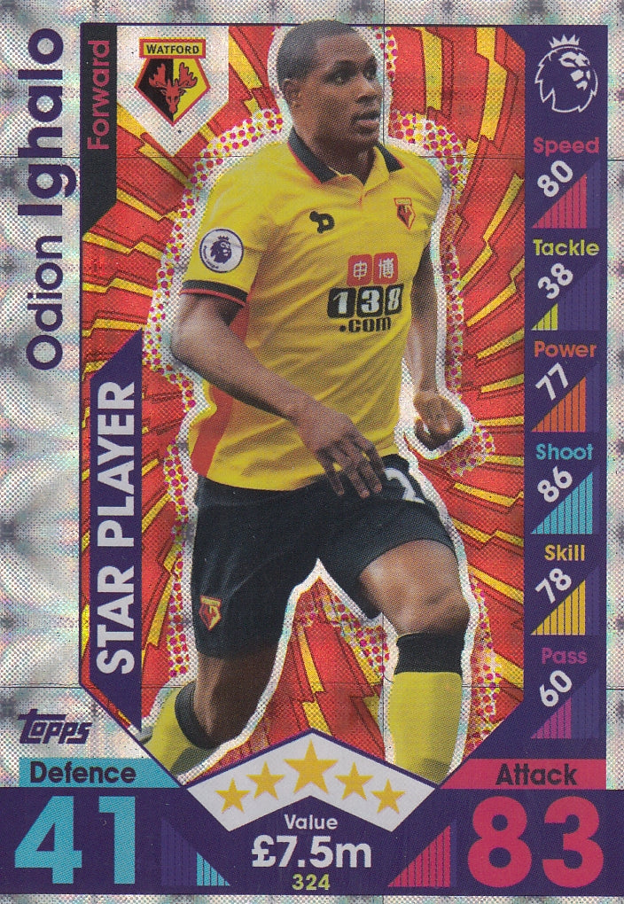 324. ODION IGHALO - WATFORD - STAR PLAYER