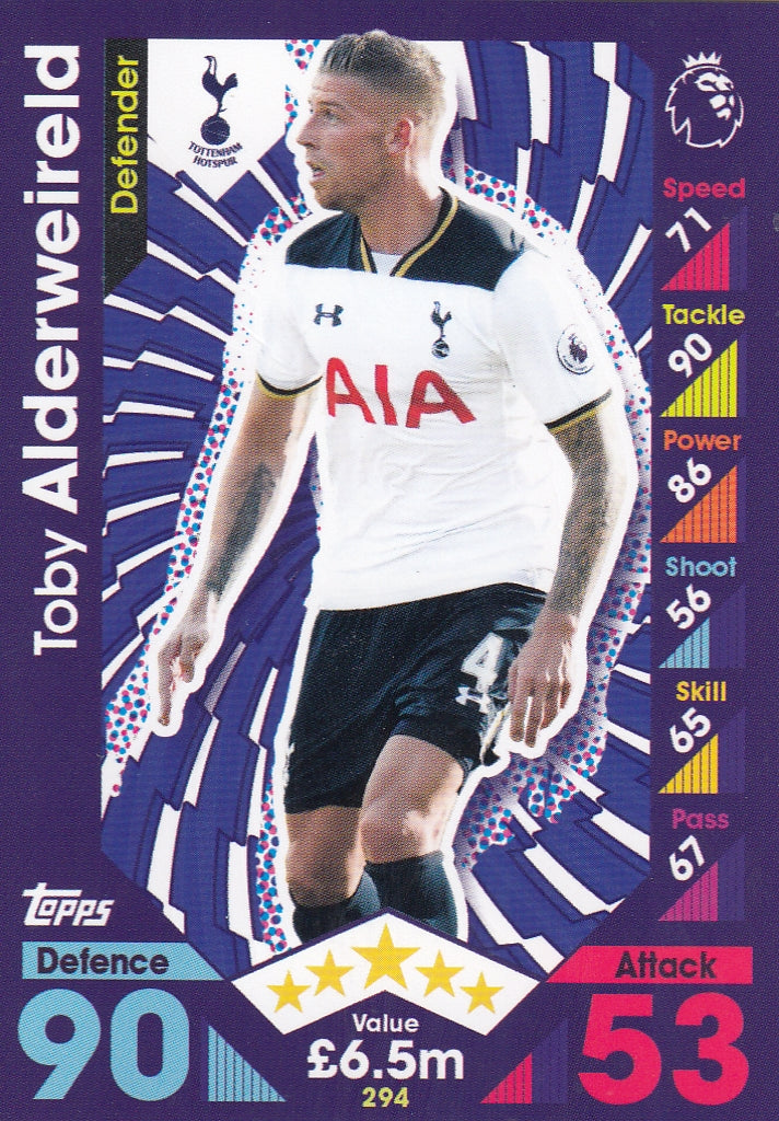 294. TOBY ALDERWEIRELD - TOTTENHAM HOTSPUR