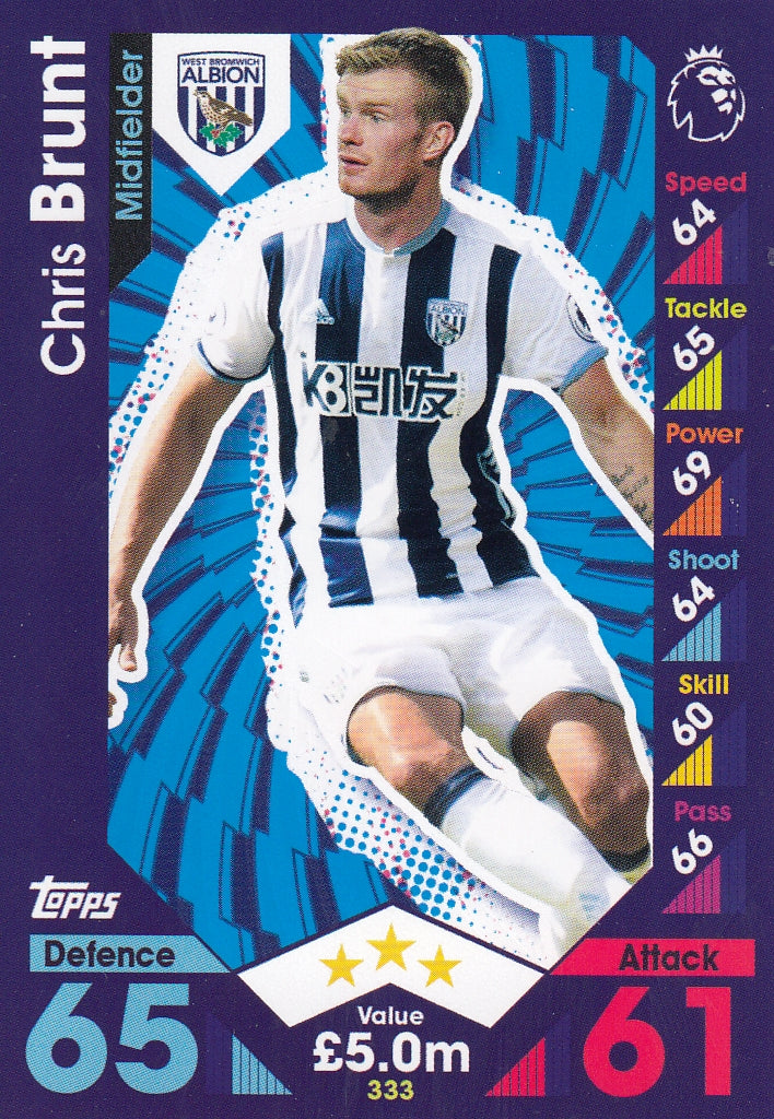 333. CHRIS BRUNT - WEST BROMWICH ALBION