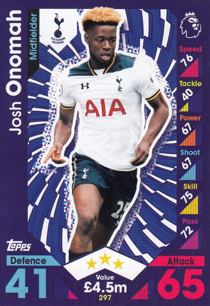 297. JOSH ONOMAH - TOTTENHAM HOTSPUR