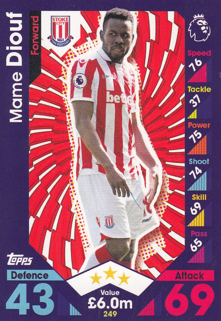249. MAME DIOUF - STOKE CITY