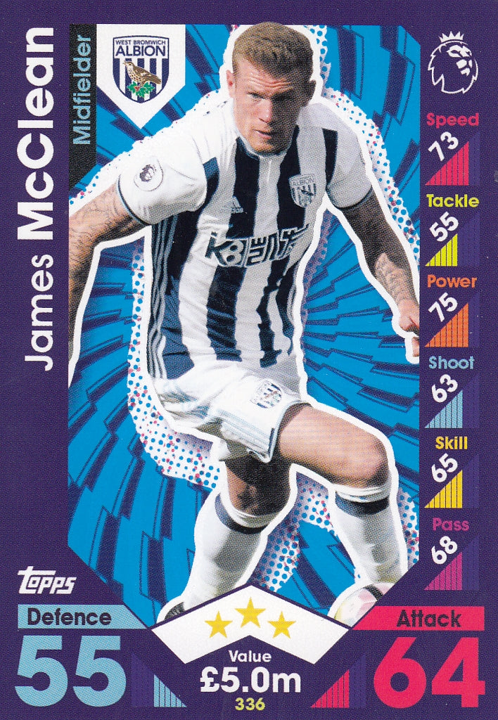 336. JAMES MCCLEAN - WEST BROMWICH ALBION