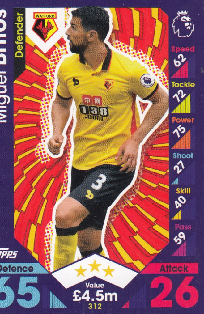 312. MIGUEL BRITOS - WATFORD