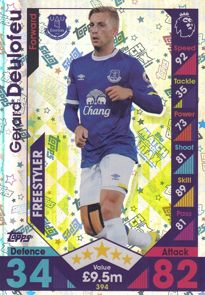 394. GERARD DEULOFEU - EVERTON - FREESTYLER