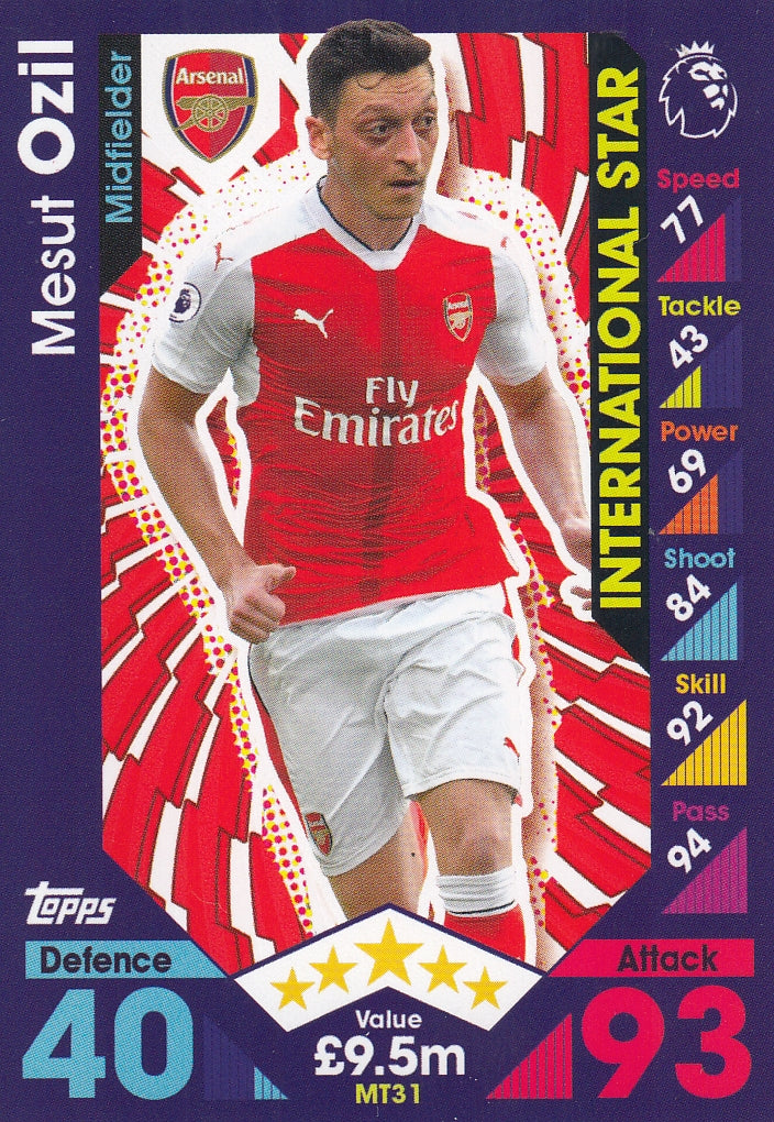 MT 31. MESUT ÖZIL - ARSENAL - INTERNATIONAL STAR