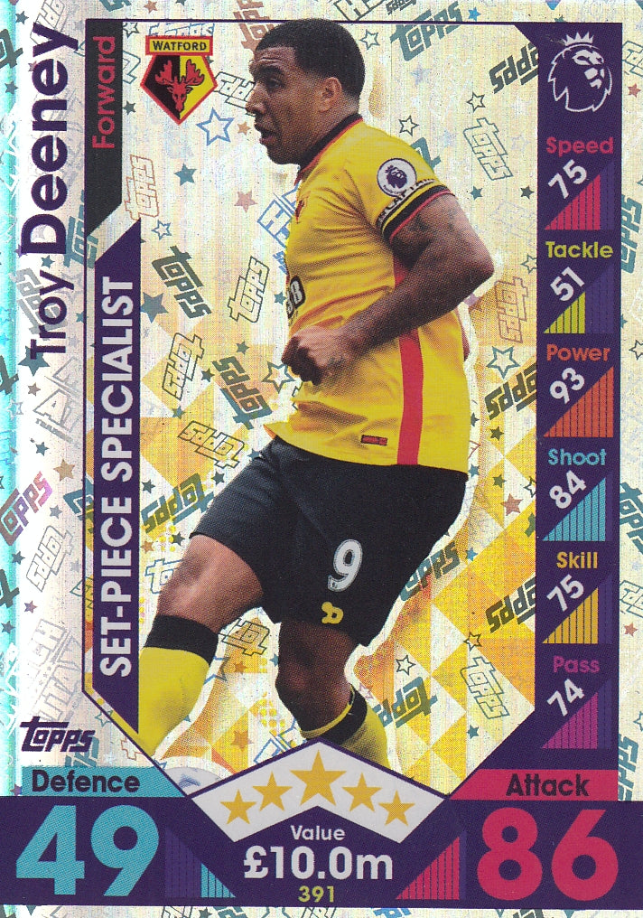 391. TROY DEENEY - WATFORD - SET-PIECE SPECIALIST