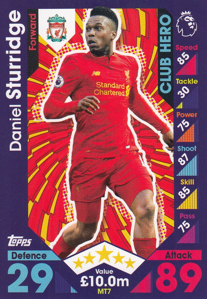 MT 07. DANIEL STURRIDGE - LIVERPOOL - CLUB HERO
