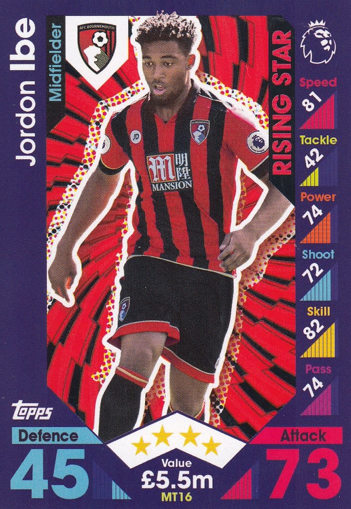 MT 16. JORDAN IBE - BOURNEMOUTH - RISING STAR