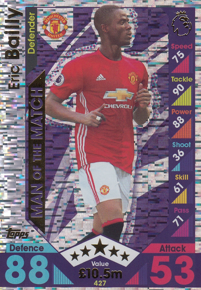 427. ERIC BAILLY - MANCHESTER UNITED - MAN OF THE MATCH