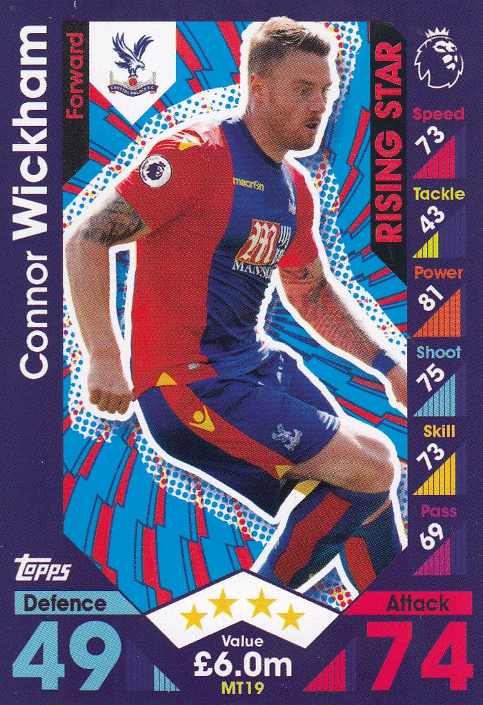 MT 19. CONNOR WICKHAM - CRYSTAL PALACE - RISING STAR
