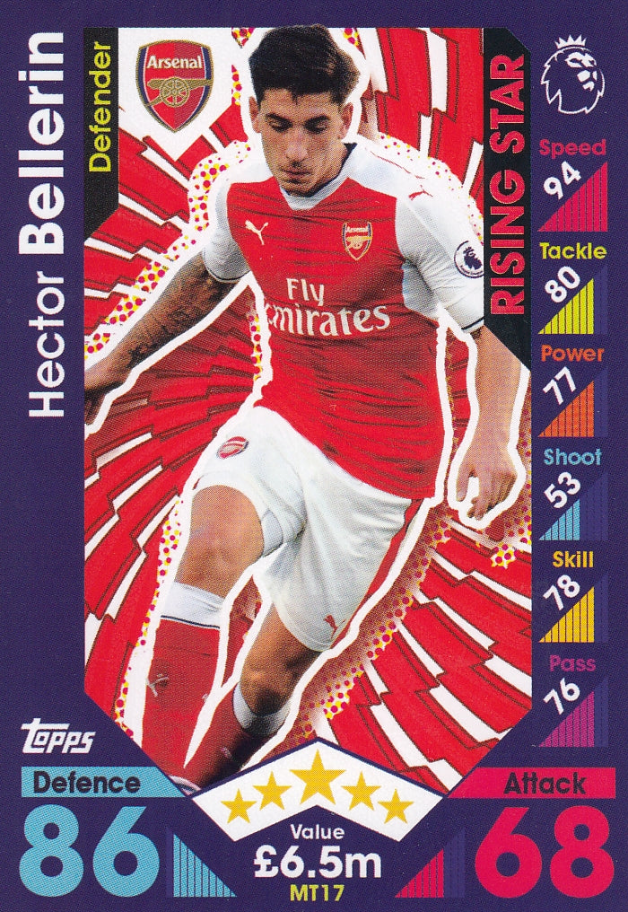 MT 17. HECTOR BELLERIN - ARSENAL - RISING STAR