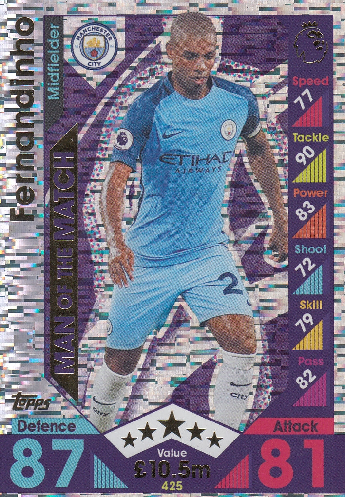 425. FERNANDINHO - MANCHESTER CITY - MAN OF THE MATCH