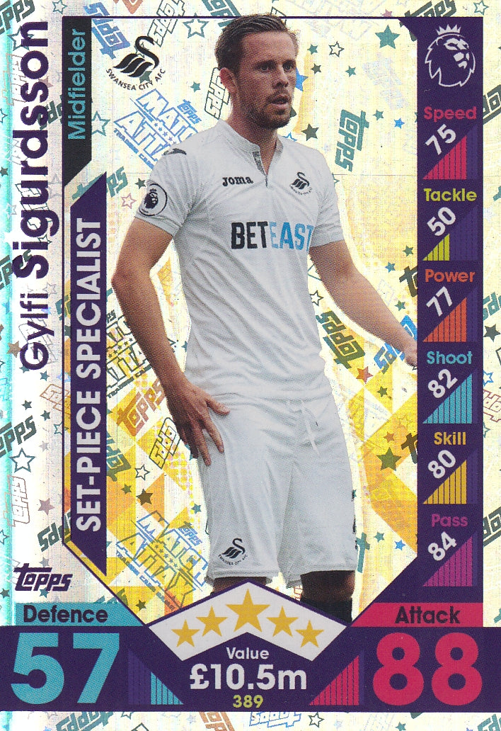 389. GYLFI SIGURDSSON - SWANSEA - SET-PIECE SPECIALIST