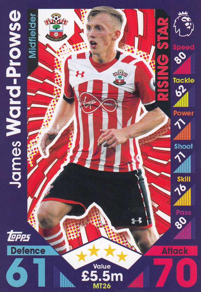 MT 26. JAMES WARD-PROWSE - SOUTHAMPTON - RISING STAR