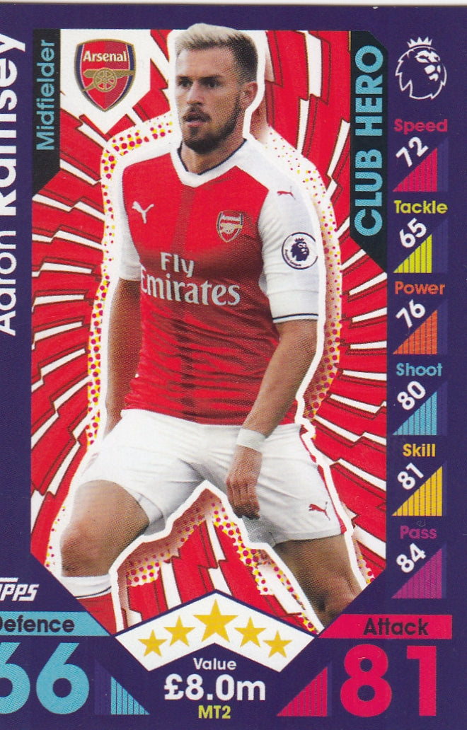 MT 02. AARON RAMSEY - ARSENAL - CLUB HERO