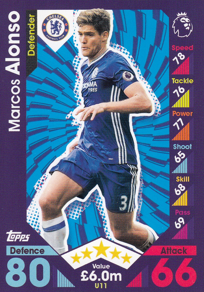 U011. MARCOS ALONSO - CHELSEA