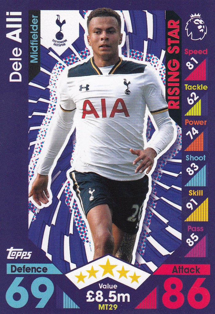 MT 29. DELE ALLI - TOTTENHAM - RISING STAR
