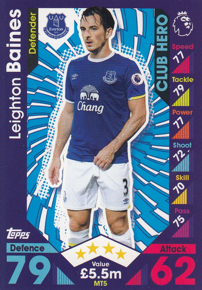 MT 05. LEIGHTON BAINES - EVERTON - CLUB HERO