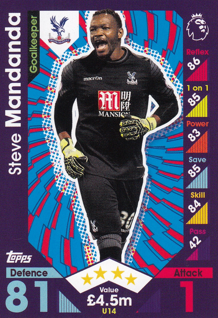 U014. STEVE MANDANDA - CRYSTAL PALACE
